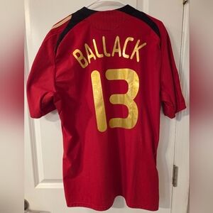 Germany National Soccer team 2006 away jersey Michael Ballack #13
